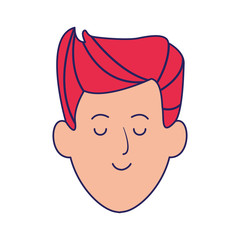 cartoon man with red hair
