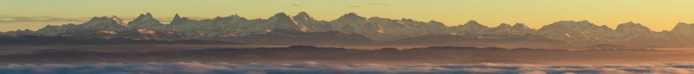 swiss alps panorama