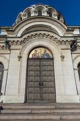 Cathedral Saint Alexander Nevski in Sofia, Bulgaria