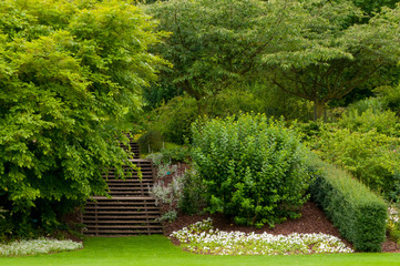 Les jardins de l'abbaye de Valloires (80)