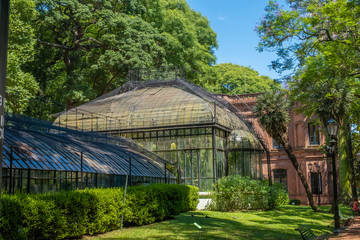 Botanical gardens in the Palermo district of Buenos Aires, Argentina