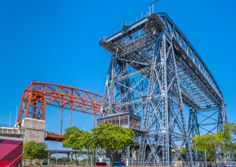 Puente Transbordador (Transporter Bridge) he shipyards of La Boca, the oldest working-class...
