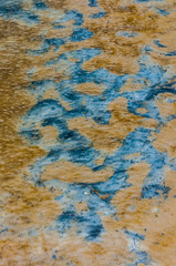 Traces du manque d'oxygène dans le sol