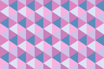 Abstract multicolored illustration of triangles. Polygonal background.