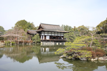 Fototapeta na wymiar Heian-jingu shrine, Kyoto, Japan