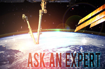 Writing note showing Ask An Expert. Business concept for confirmation that have read understand and...