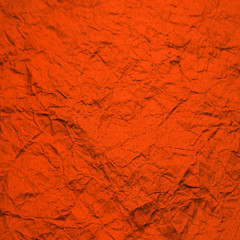 Crumpled kraft paper. Texture crumpled recycled old brown paper.