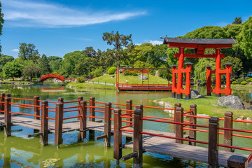 Buenos Aires Japanese Gardens, a public space administered by a non-profit organization in Buenos...