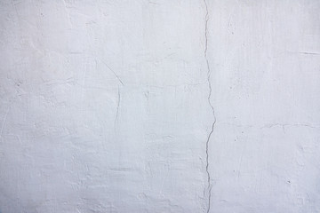 White cracked wall texture