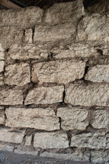 Texture of old stone wall