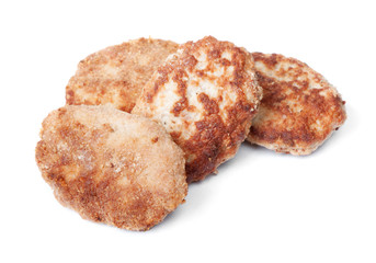 Pile of small hand made cutlets
