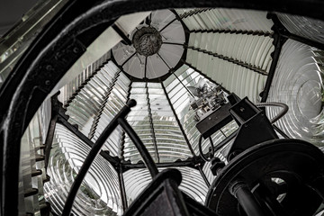 Interior of a Fresnel Lens