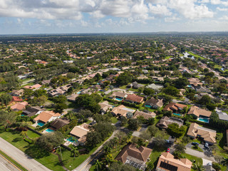 Obraz premium Drone Photography South Florida Aerial