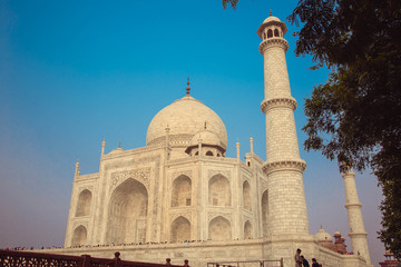 Fototapeta na wymiar Taj Mahal in India 