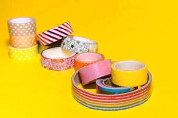 dotted washi tapes