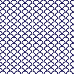 Seamless Japanese decorative pattern background