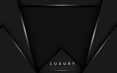 Fototapeta premium Dark background overlap layer with light Premium Vector