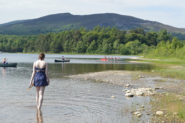 Loch Morlich and Aviemore