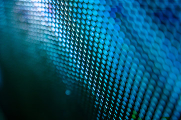 CloseUp LED blurred screen. LED soft focus background. abstract background ideal for design.