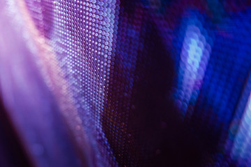 CloseUp LED blurred screen. LED soft focus background. abstract background ideal for design.