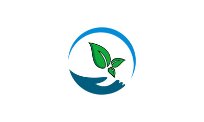 Fototapeta na wymiar environmental protection logo