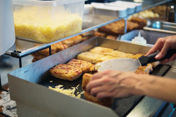 Frying italian pastry, Cooking, Italian cousine