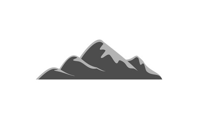 Obraz na płótnie Canvas Volcano simple modern vector icon