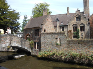 Old houses in Belgium