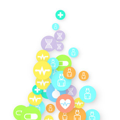Pharmacy Background. Clinic Backdrop.