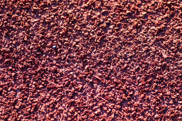 Red running sport track background and texture. Sport running track concept.