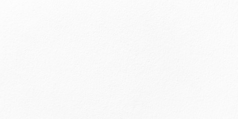 Wide image, White cement or concrete wall texture for background, Empty space.