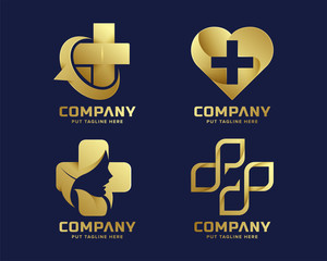 Obraz premium Medical hospital logo Template for company
