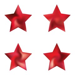 Collection of pentagram colored backgrounds.