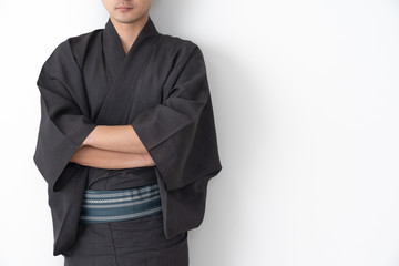 男性　浴衣