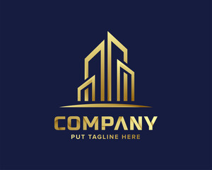 real estate logo template for company