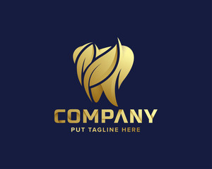 Dental care logo collection for company