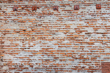 red brick wall background