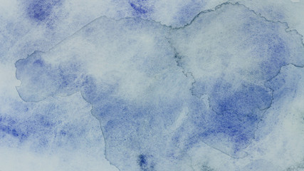 水彩で作ったにじみの合成素材
