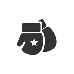 boxing gloves icon vector for website and graphic design