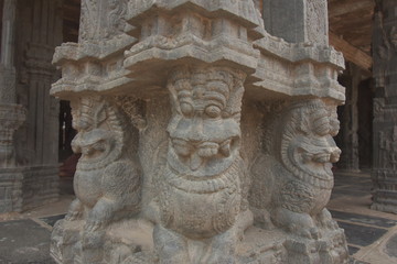 Fototapeta na wymiar Chintala Venkatramana Swamy Temple, Tadipatri, Andhra Pradesh, India