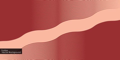  Abstract red lines wave Background