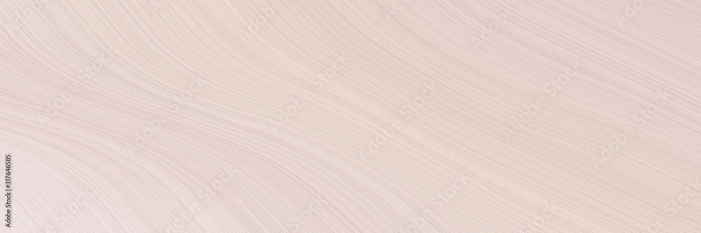 Aufkleber dynamic header with light gray, antique white and misty rose colors. dynamic curved lines with fluid