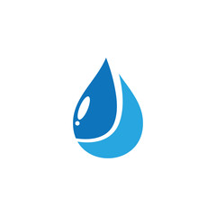 Water drop Logo Template vector illustration