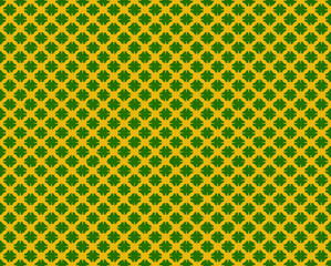 Seamless vector pattern in geometric ornamental style.