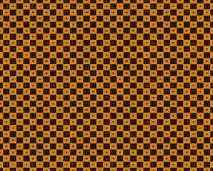 Seamless vector pattern in geometric ornamental style.