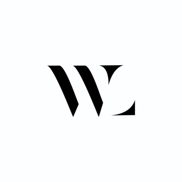 WL W L Letter Logo Design Vector