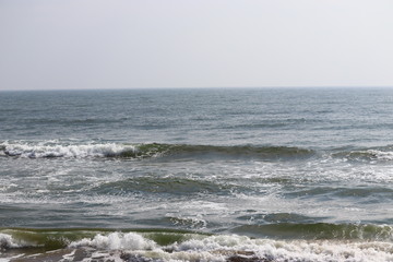hind ocean and beach