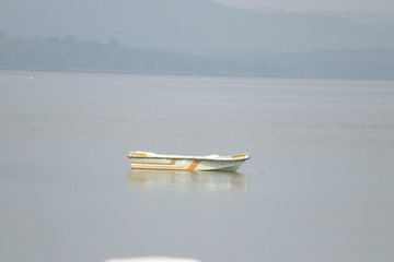 boat on lake