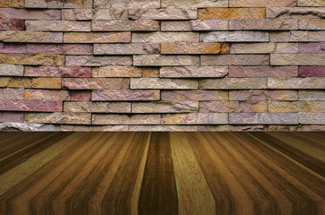 Room cement empty grey texture background.Modern room.Creative design gray floor.luxury interior concrete home brick wall white background.concrete of flooring display.white texture brick wall