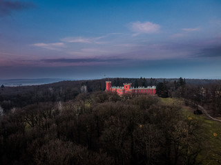 Hradek at Nechanice is a neo-Gothic chateau building situated on a slight elevation 800 m northwest...
